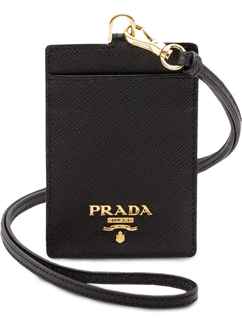 prada badge chain|prada card holder wallet.